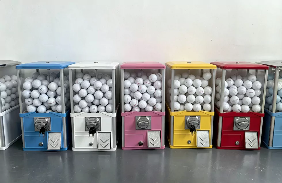 Golf Ball Storage Machine